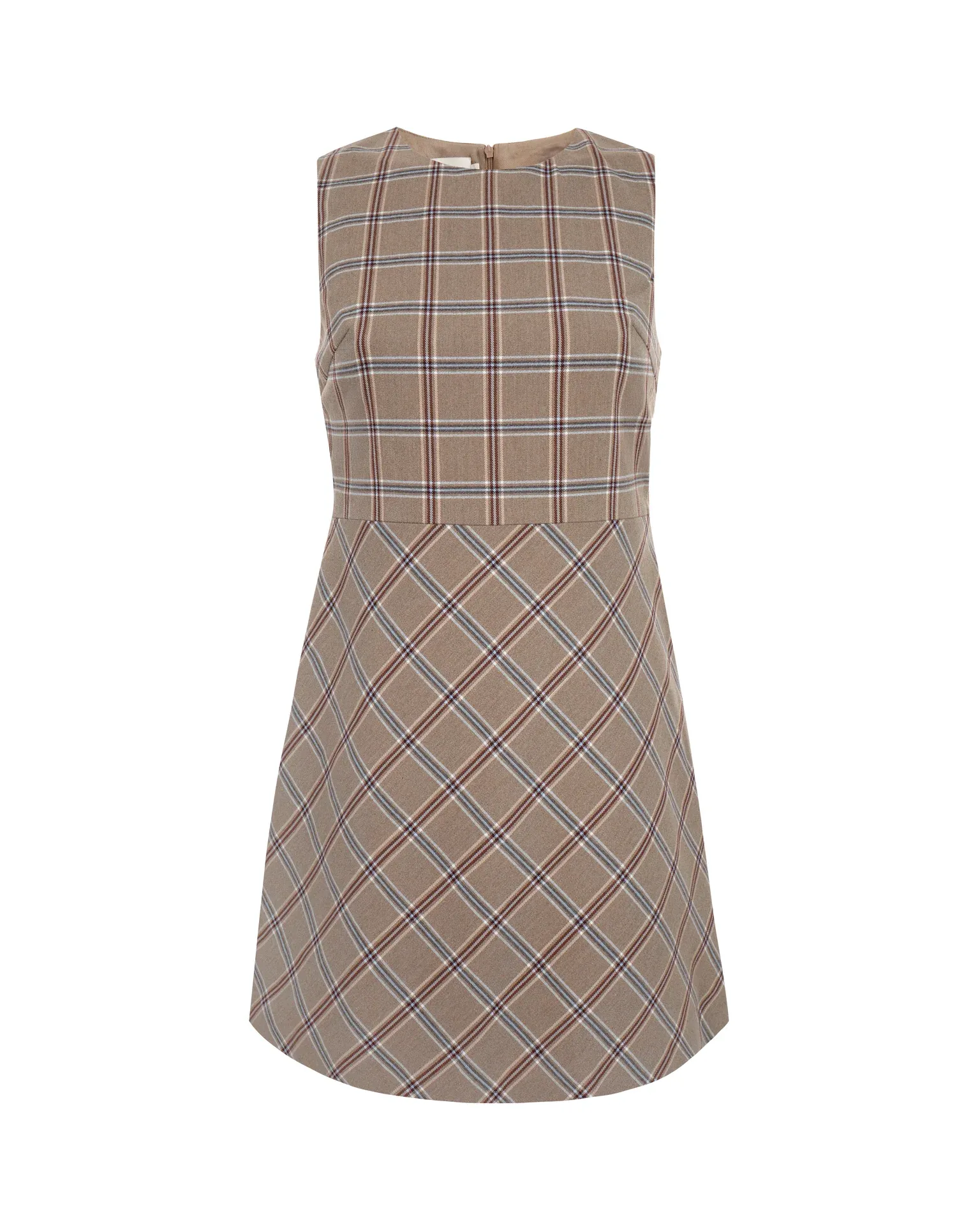 Структурна сукня в клітинку